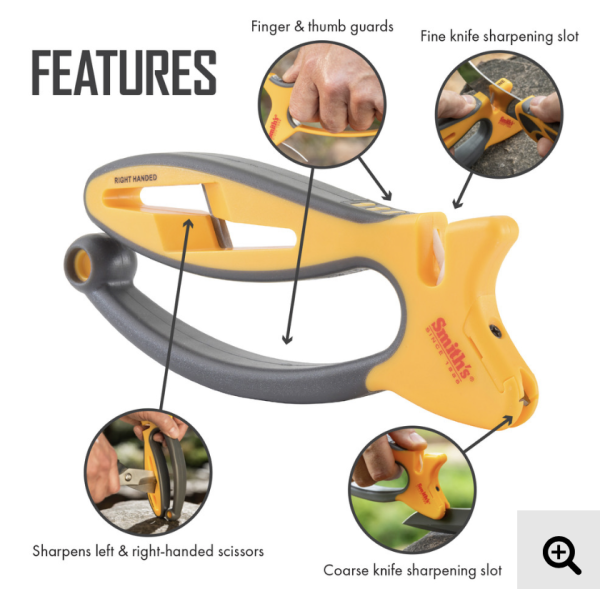 Smith’s Jiffy-Pro Handheld Knife Sharpener